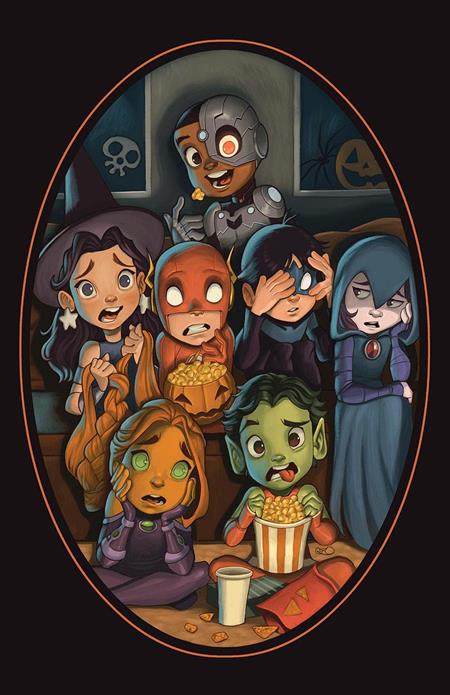 TITANS #4 CVR F CHRISSIE ZULLO TRICK OR TREAT CARD STOCK VAR (10/17/2023)