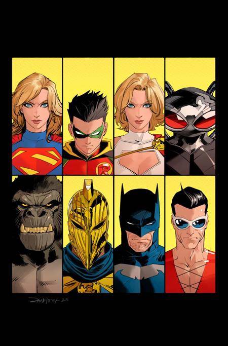 DC K.O. #1 (OF 4) CVR H DAN MORA BRACKET CARD STOCK VAR (10/8/2025)