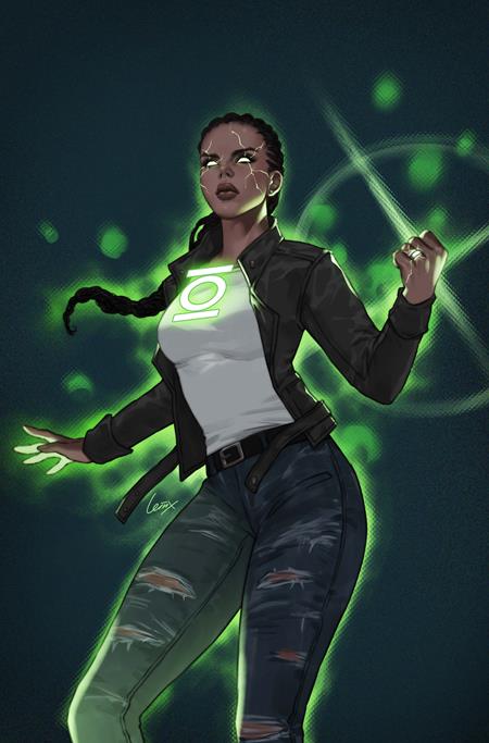 ABSOLUTE GREEN LANTERN #7 CVR C LESLEY LEIRIX LI CARD STOCK VAR (10/1/2025)