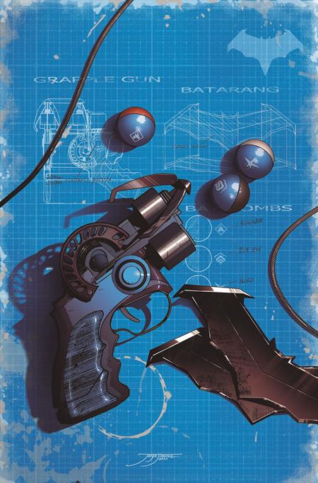 BATMAN #2 CVR F JORGE JIMENEZ BAT-GADGET CARD STOCK VAR (10/1/2025)