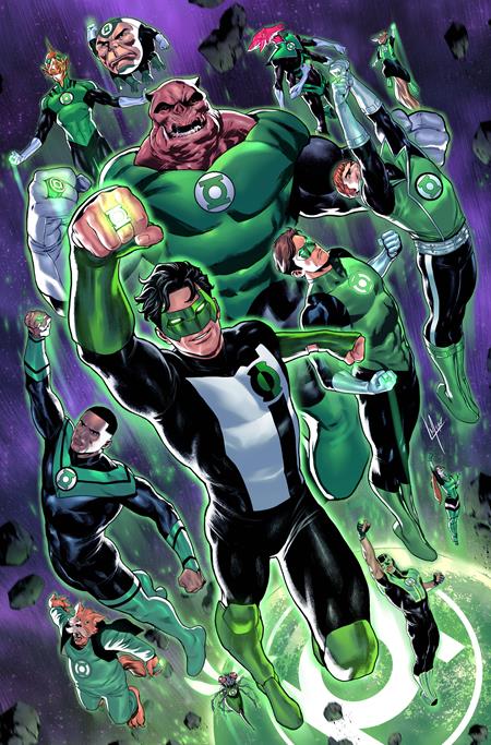 GREEN LANTERN CORPS #9 CVR C LUCAS MEYER CARD STOCK VAR (STARBREAKER SUPREMACY) (10/8/2025)