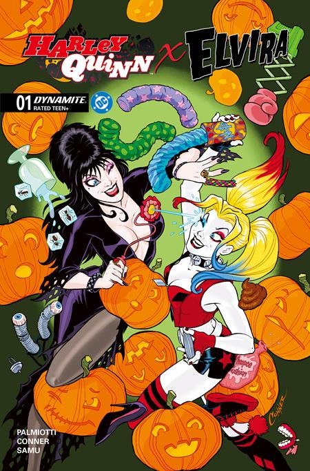 HARLEY QUINN X ELVIRA #1 CVR A AMANDA CONNER (10/1/2025)