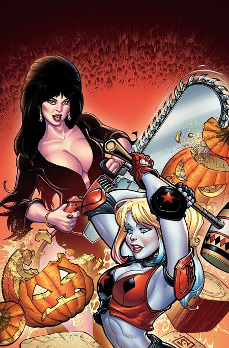 HARLEY QUINN X ELVIRA #1 CVR U INC 1:40 CHAD HARDIN VIRGIN VAR (10/1/2025)