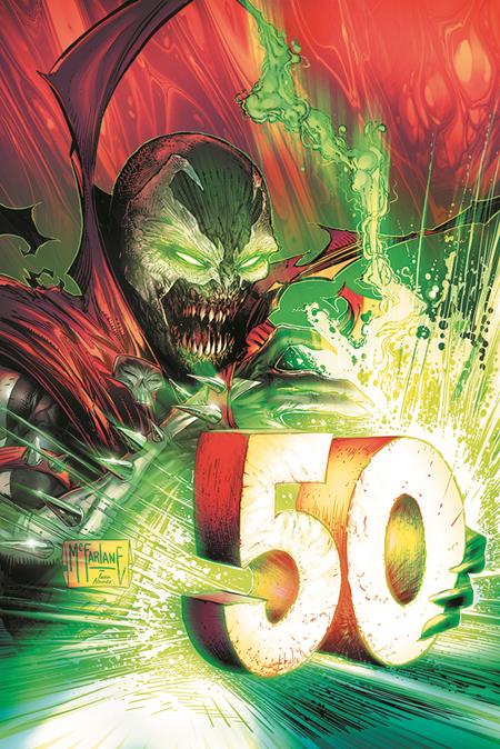 KING SPAWN #50 CVR F INC 1:100 TODD MCFARLANE VIRGIN VAR (10/15/2025)