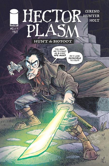 HECTOR PLASM HUNT THE BIGFOOT #1 (OF 3) CVR B DEREK HUNTER VAR (MR) (10/15/2025)