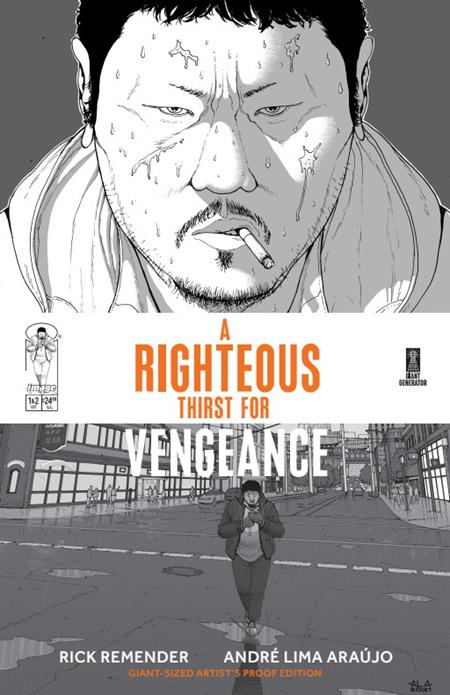 RIGHTEOUS THIRST FOR VENGEANCE GIANT SIZED ARTISTS PROOF EDITION #1 (MR) (10/22/2025)