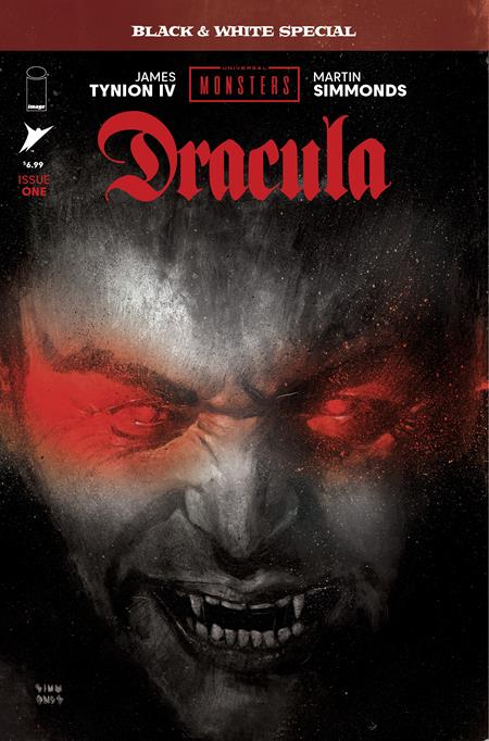 UNIVERSAL MONSTERS DRACULA BLACK & WHITE SPECIAL