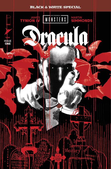 UNIVERSAL MONSTERS DRACULA BLACK & WHITE SPECIAL