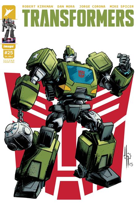 TRANSFORMERS #25 2ND PTG CVR B JASON HOWARD VAR (11/12/2025)