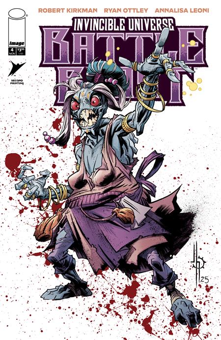 INVINCIBLE UNIVERSE BATTLE BEAST #4 2ND PTG CVR A JASON HOWARD (11/19/2025)