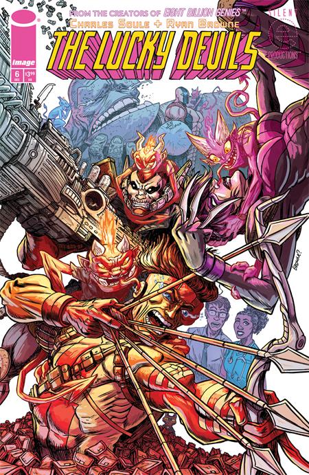 LUCKY DEVILS #6 (OF 9) CVR C RYAN BROWNE YOUNGBLOOD TEAM UP VAR (MR) (11/19/2025) DELAYED 12/31/2025