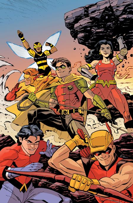 WORLDS FINEST TEEN TITANS #5 (OF 6) CVR E INC 1:50 ETHAN YOUNG CARD STOCK VAR (11/14/2023)