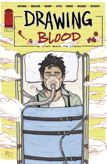 DRAWING BLOOD #8 (OF 12) CVR B BEN BISHOP VAR (4/9/2025)