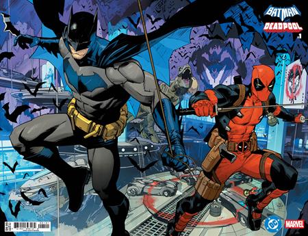 DC MARVEL BATMAN DEADPOOL #1 (ONE SHOT) CVR B DAN MORA BATMAN DEADPOOL WRAPAROUND CARD STOCK VAR (11/19/2025)