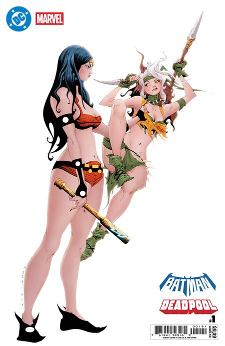 DC MARVEL BATMAN DEADPOOL #1 (ONE SHOT) CVR J JAE LEE BIG BARDA SAVAGE LAND ROGUE CARD STOCK VAR (11/19/2025)
