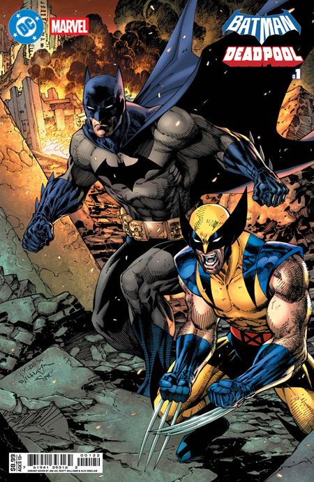 DC MARVEL BATMAN DEADPOOL