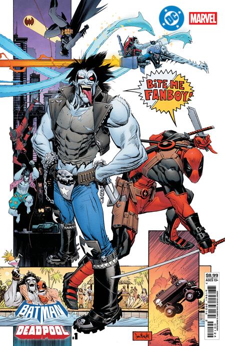 DC MARVEL BATMAN DEADPOOL #1 (ONE SHOT) CVR M SEAN GORDON MURPHY LOBO DEADPOOL CARD STOCK VAR (11/19/2025)