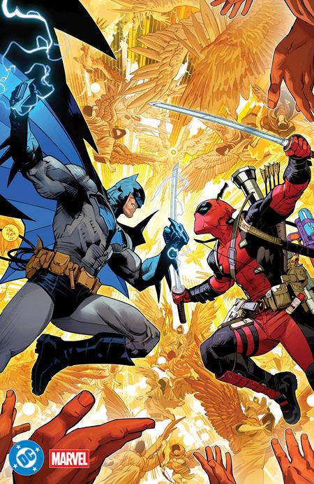 DC MARVEL BATMAN DEADPOOL #1 (ONE SHOT) CVR T DAN MORA FOIL VAR (11/19/2025)