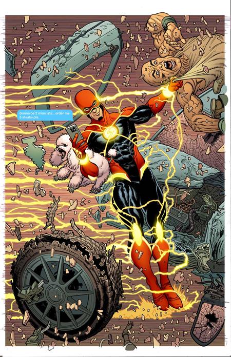 FLASH #27 CVR C STEVE SKROCE CARD STOCK VAR (DC K.O.) (11/26/2025)