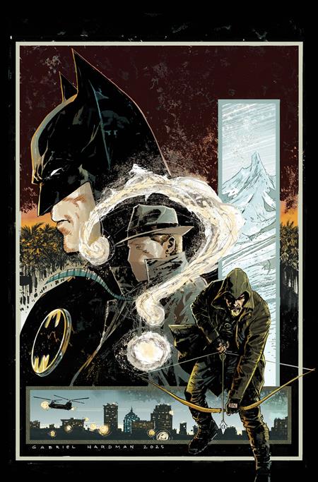 BATMAN GREEN ARROW THE QUESTION ARCADIA #1 (OF 4) CVR A GABRIEL HARDMAN (MR) (11/26/2025)