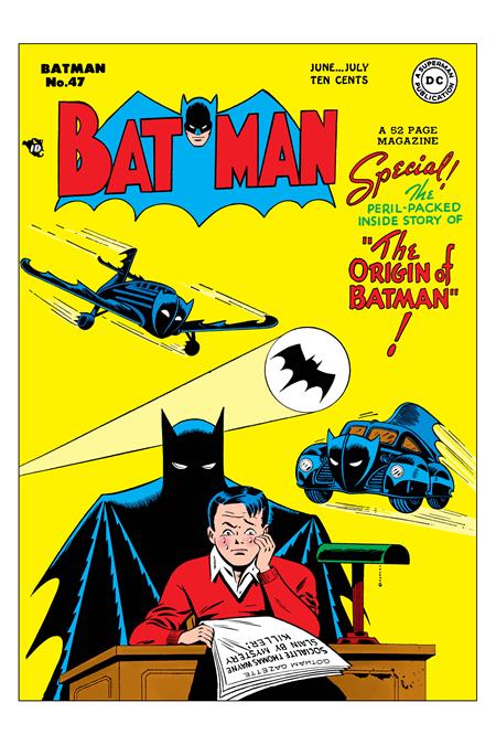 BATMAN #47 FACSIMILE EDITION CVR A BOB KANE (11/5/2025)