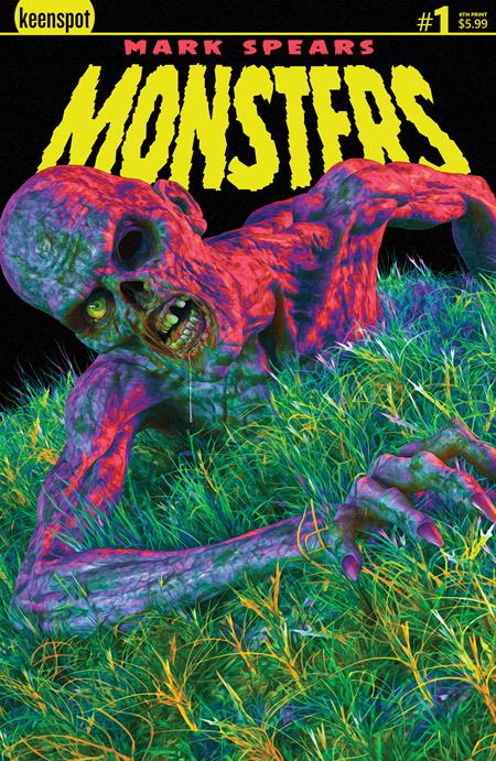 MARK SPEARS MONSTERS #1 Sixth Printing Cvr A Mark Spears Zombie (11/19/2025)