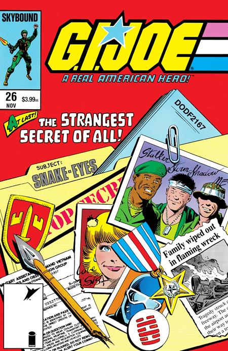 GI JOE A REAL AMERICAN HERO #26 HAMA FILES EDITION CVR A MIKE ZECK & BOB WIACEK (11/26/2025)