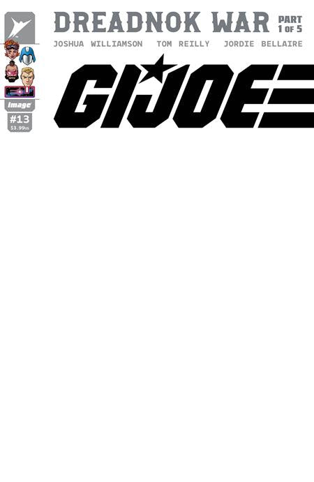 GI JOE #13 CVR G BLANK SKETCH VAR (11/5/2025)