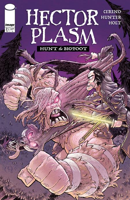 HECTOR PLASM HUNT THE BIGFOOT #2 (OF 3) CVR A DEREK HUNTER & SPENCER HOLT (MR) (11/19/2025)