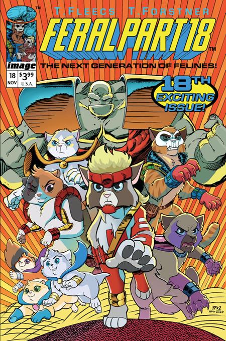 FERAL #18 CVR D TONY FLEECS & TRISH FORSTNER YOUNGBLOOD TEAM UP VAR (11/26/2025)