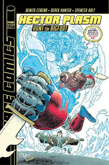 HECTOR PLASM HUNT THE BIGFOOT #2 (OF 3) CVR E DEREK HUNTER YOUNGBLOOD TEAM UP VAR (MR) (11/19/2025)