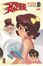SPEED RACER #4 CVR B SEAN GALLOWAY RETRO MANGA VAR (11/5/2025)