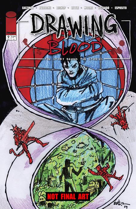 DRAWING BLOOD #9 (OF 12) CVR A KEVIN EASTMAN (3/19/2025)