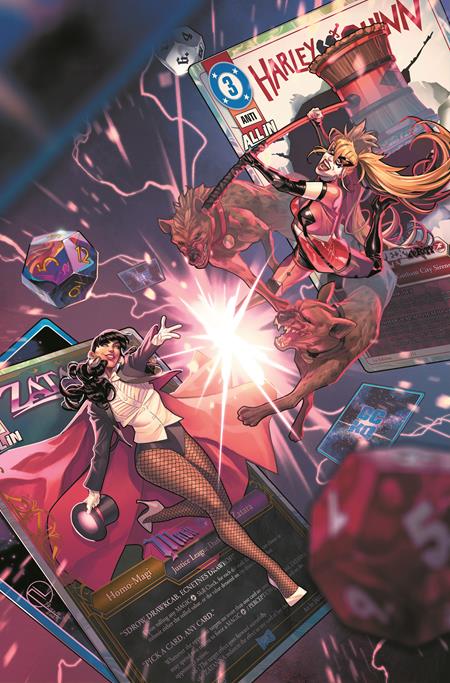 DC K.O. HARLEY QUINN VS ZATANNA #1 (ONE SHOT) CVR C JAMAL CAMPBELL CARD STOCK VAR (12/17/2025)