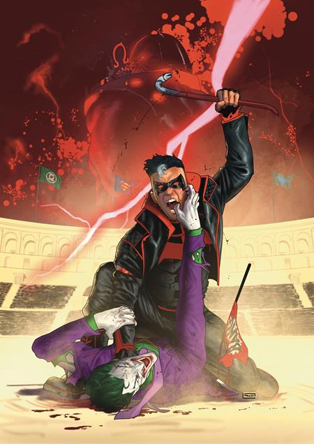 DC K.O. RED HOOD VS JOKER #1 (ONE SHOT) CVR E TAURIN CLARKE CARD STOCK VAR (12/24/2025)