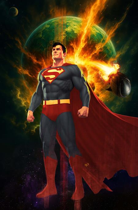 SUPERMAN UNLIMITED #8 CVR D ARIEL OLIVETTI CARD STOCK VAR (12/17/2025)