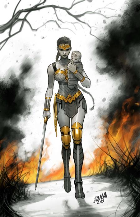 WONDER WOMAN #28 CVR B DAVID NAKAYAMA CARD STOCK VAR (12/17/2025)