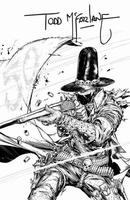 GUNSLINGER SPAWN #50 CVR G INC 1:250 TODD MCFARLANE SIGNED INK VAR (12/31/2025)