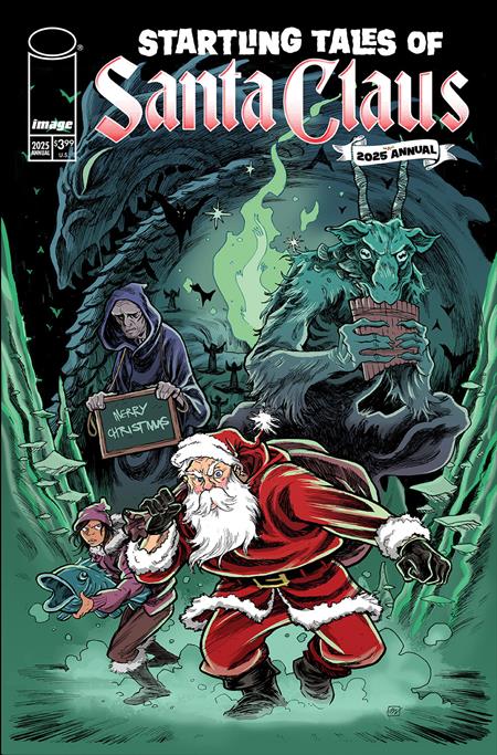 STARTLING TALES OF SANTA CLAUS 2025 ANNUAL (ONE SHOT) CVR A MARK LASZLO (12/3/2025)