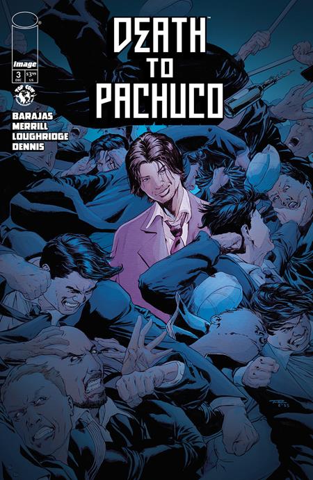 DEATH TO PACHUCO #3 (OF 5) CVR B TONY PARKER & LEE LOUGHRIDGE VAR (MR) (12/10/2025)