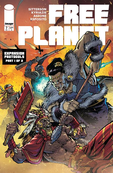 FREE PLANET #7 CVR B ILIAS KYRIAZIS & VITTORIO ASTONE VAR (12/10/2025)