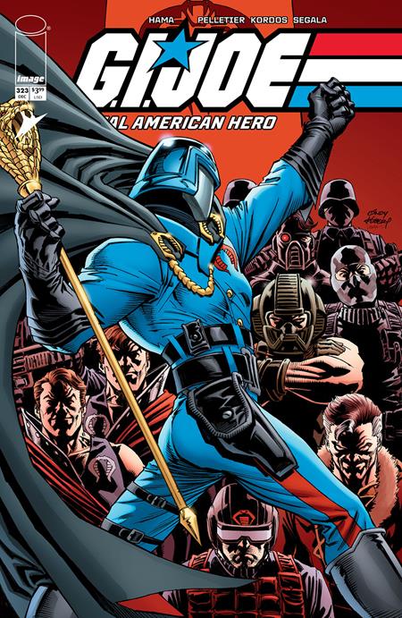 GI JOE A REAL AMERICAN HERO #323 CVR A ANDY KUBERT & LAURA MARTIN (12/10/2025)