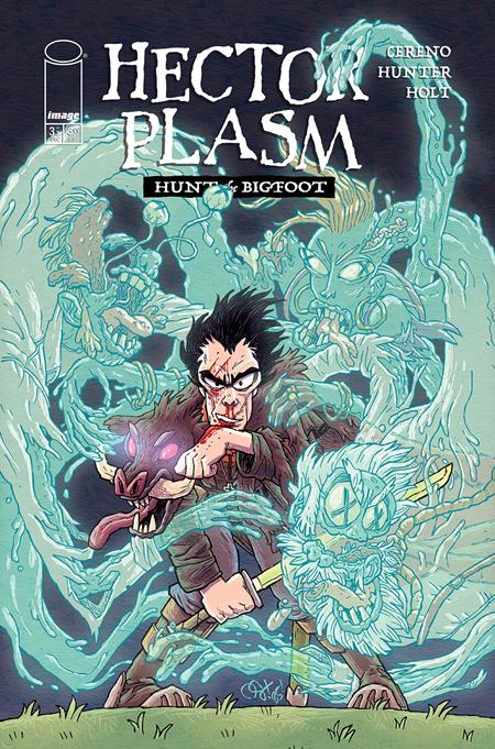 HECTOR PLASM HUNT THE BIGFOOT #3 (OF 3) CVR A DEREK HUNTER & SPENCER HOLT (MR) (12/17/2025)