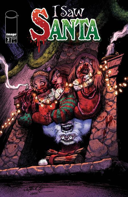 I SAW SANTA A SPAWN UNIVERSE CHRISTMAS STORY #2 (OF 2) CVR B JONATHAN WAYSHAK VAR (12/31/2025)