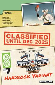 BIKER MICE FROM MARS (2025) #7 CVR B DOTUN AKANDE HANDBOOK VAR (12/24/2025)