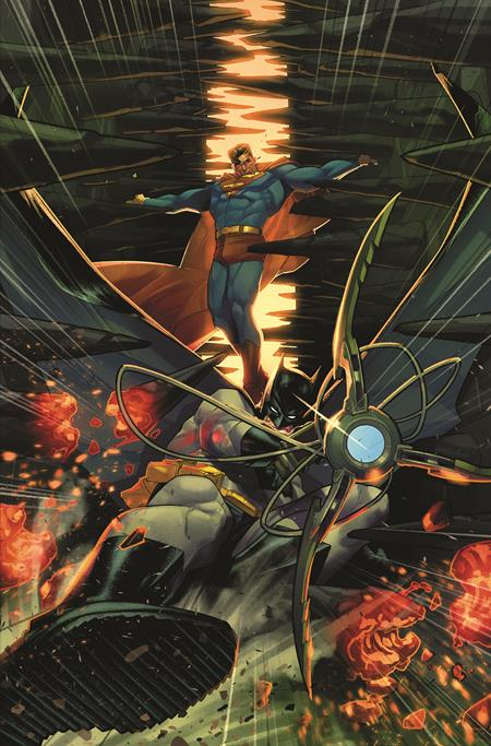 BATMAN SUPERMAN WORLDS FINEST 2024 ANNUAL #1 (ONE SHOT) CVR C JAMAL CAMPBELL CARD STOCK VAR (1/30/2024)