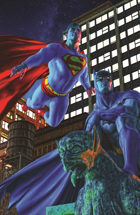 BATMAN SUPERMAN WORLDS FINEST 2024 ANNUAL #1 (ONE SHOT) CVR E INC 1:50 MARK SPEARS CARD STOCK VAR (1/30/2024)