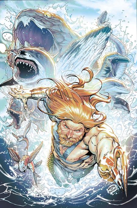 AQUAMAN #1 CVR D BRAD WALKER DEEP SEA ULTRA GLOSS VAR / FOIL (1/8/2025)