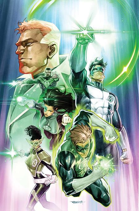 GREEN LANTERN FRACTURED SPECTRUM #1 (ONE SHOT) CVR B STEPHEN SEGOVIA CARD STOCK VAR (1/8/2025)