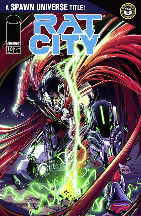 SPAWN RAT CITY #10 CVR A ZE CARLOS (1/22/2025)